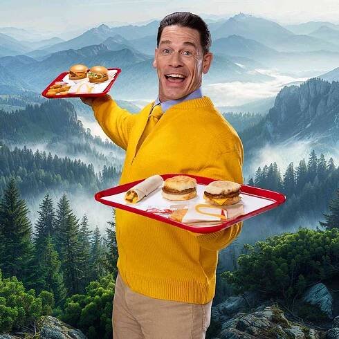 John Cena partners up with McDonad's for a new McValue Menu