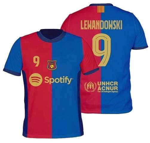 LEWANDOWSKI Sportovní fotbalové tričko pro dítě Barcelona cm