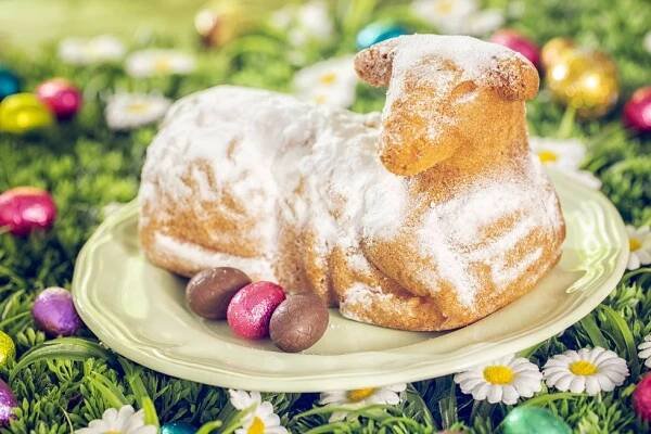 Nejlepší recept na velikonočního beránka z piškotového těsta