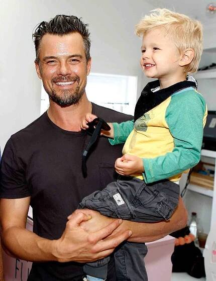 Josh Duhamel Poses Shirtless During Lake Day with His Son Axl: 'Nothing Better'