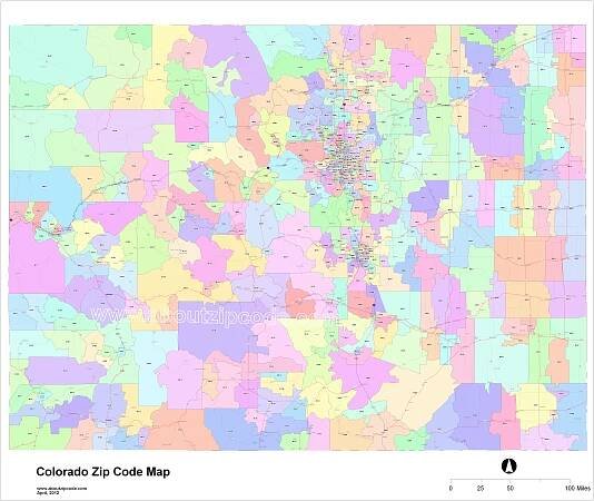 Colorado Zip Code Maps Free Colorado Zip Code Maps