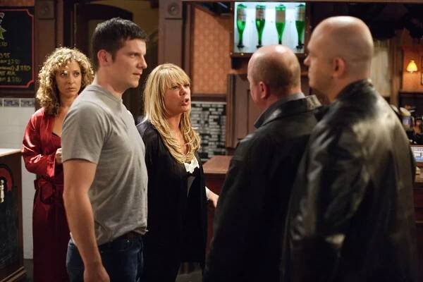 Grant Mitchell’s return to the soap in the 2000s saw him play detective - becoming involved in the unveiling of Den Watts’ killer. 