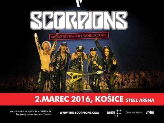 Scorpions in Košice - Slovakia.travel