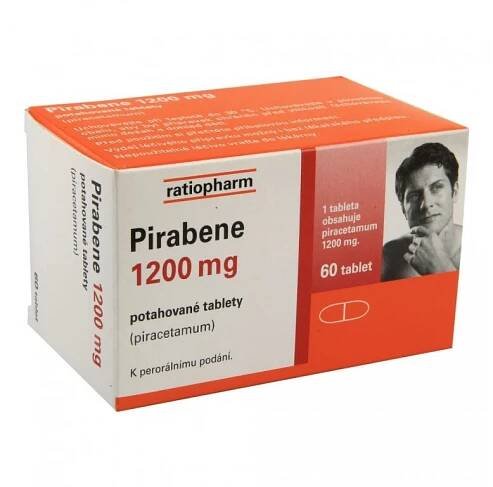 Pirabene 1200 mg, 60 tbl. 60 tbl. od 163 Kč