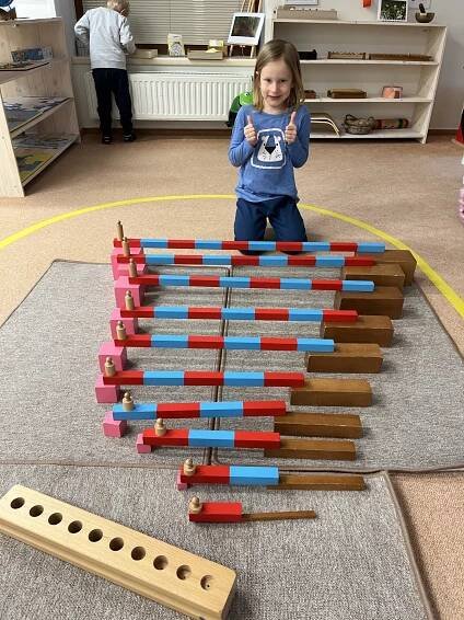 Montessori vzdělávací blok