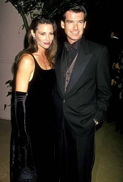 Pierce Brosnan and Keely Shaye Smith