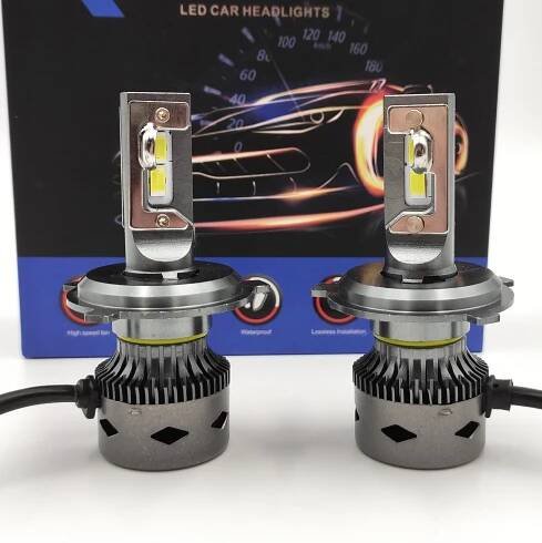 LED autožárovka H4 6000K 15000lm 2x100W cree canbus, sada 2ks