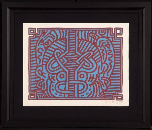 Chocolat Buddah 5_Keith Haring_90x70cm