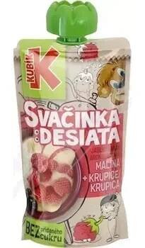 Dětská výživa KUBÍK Svačinka jabl-ban-aronie-malina-krupice 100g