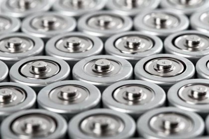 válcové baterie nastavit zblízka - lithium kovem - stock snímky, obrázky a fotky