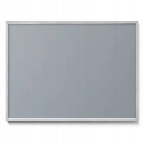 Vzdělávací magnetická tabule pro děti na magnety Šedá barva 80x60 Stav balení originální