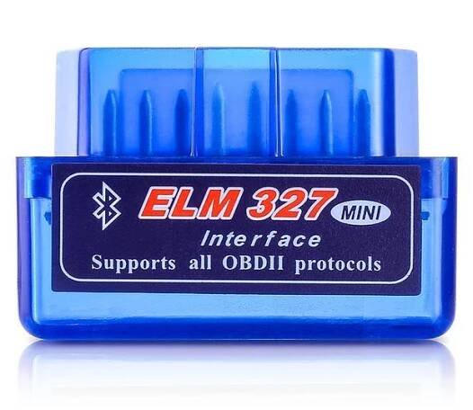 Mini Bluetooth Elm 327 V 2.1 OBD 2 Car Diagnostic Tool Scanner OBDII Adapter Auto Diagnostic Tool