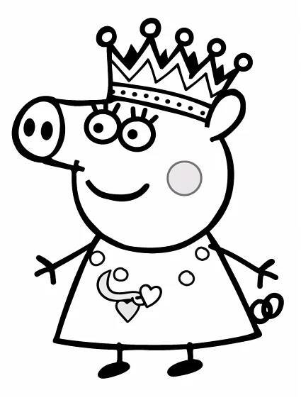 Omalovánky prasátka Peppa 11