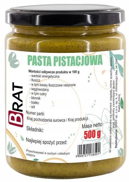 Pistáciová Pasta - Nízká cena na Allegro