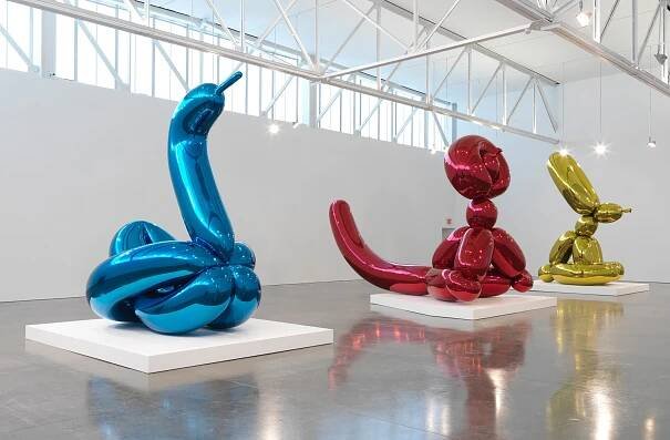 jeff koons celebration 2013