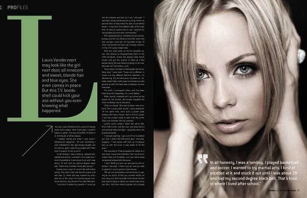 Laura Vandervoort Official Website