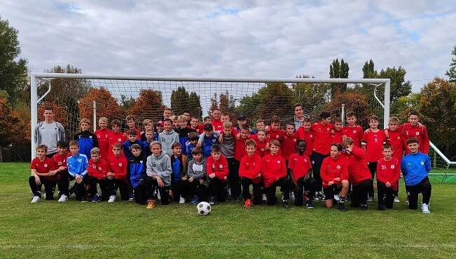 Kluci z ročníku 2010 (U13) odehráli první turnaj série Minirepublika 2022/2023 - FC Sparta Brno
