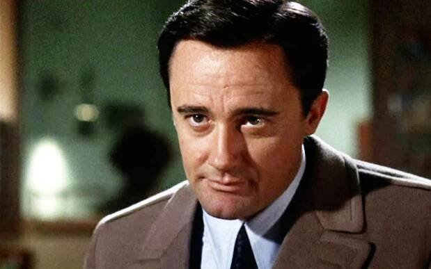 Portrait of Robert Vaughn in 1968 Bullitt Film Wallpaper