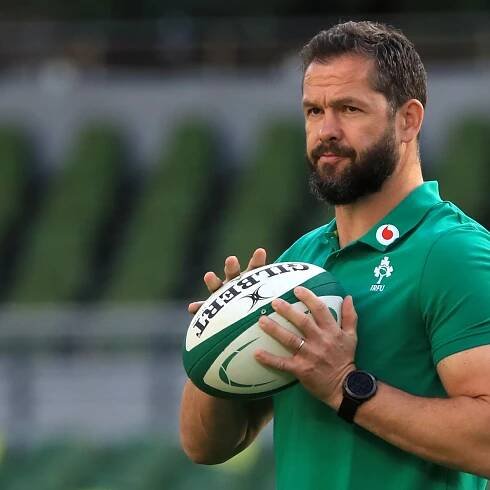 Andy Farrell names six uncapped players in Ireland squad for autumn series