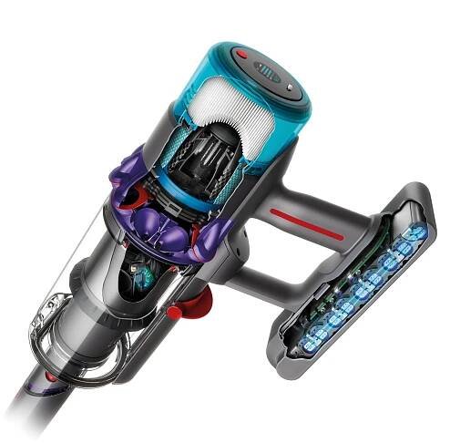 Dyson Gen5 řez tělem vysavače