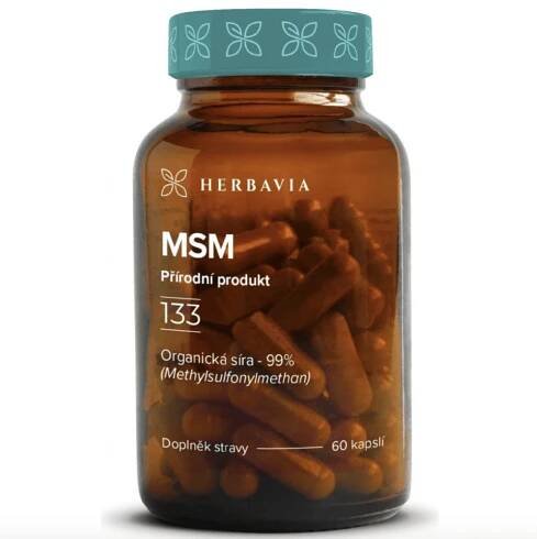 MSM - přírodní produkt - kapsle