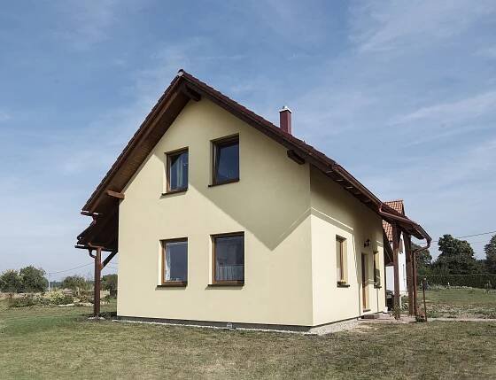 Stavíme domy - montované dřevostavby, energeticky úsporné, nízkoeneregetické a pasivní dřevostavby. Dřevostavba 115 