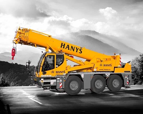 Jeřáby, autojeřáby, Liebherr jeřáby | Hanyš - Jeřábnické práce s.r.o.