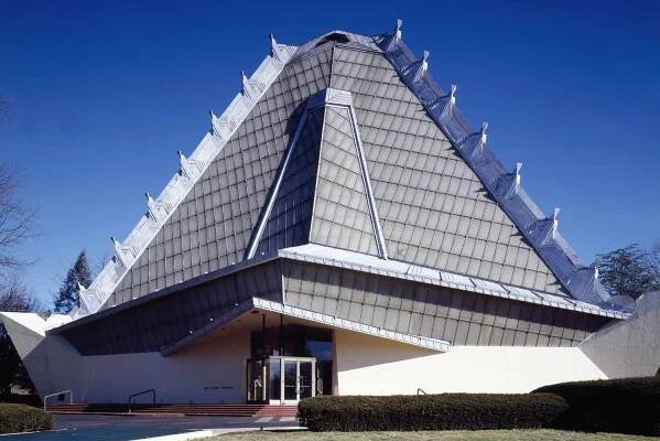 The Pennsylvania Synagogue by Frank Lloyd Wright