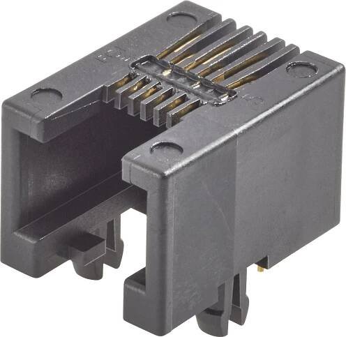 FCI Modular jacks, 87180-088LF, konektor RJ, RJ45, CAT 3, 1 ks