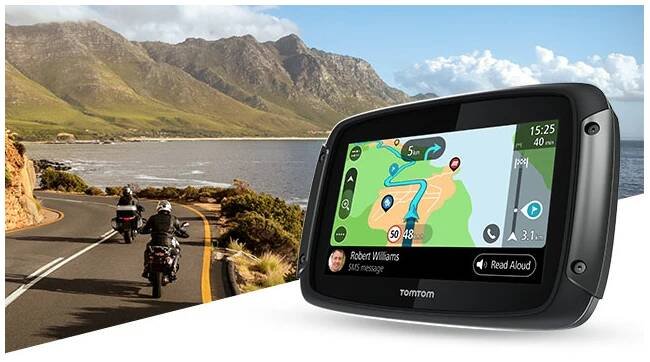 Bluetooth navigace Rider 550, TomTom