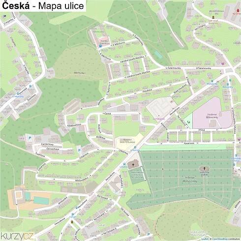 Česká - mapy | Kurzy.cz