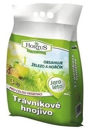 Hortus Trávníkové hnojivo 3 kg od 102 Kč