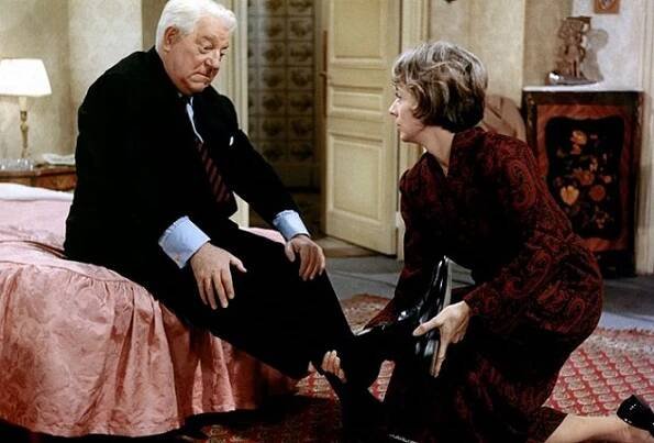 Slunce rošťáků - Z filmu - Jean Gabin, Suzanne Flon