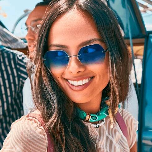 Styling Oversized Sunglasses