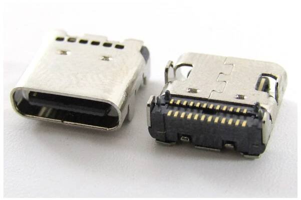 konektor micro USB-C female 27 - 24pin