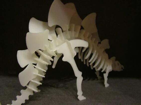 Stegosaurio 2.JPG Stegosaurus 3D Puzzle Construction Kit
