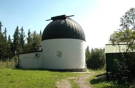 Kleť. Observatoř - zde bylo objeveno mnoho nebeských těles, také kometa Tichý, pojmenovaná po svém objeviteli