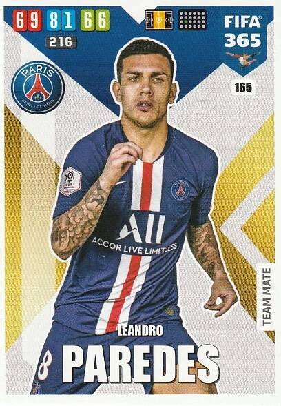 Leandro Paredes-Adrenalyn - Sportovní sbírky