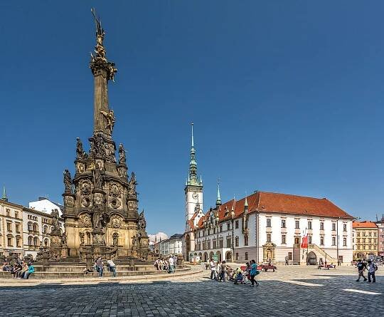 Sloup Nejsvětější Trojice - památka UNESCO - Turistický informační portál Olomouckého kraje