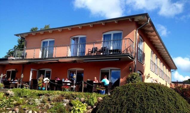 Außenansicht Pension Waldeck