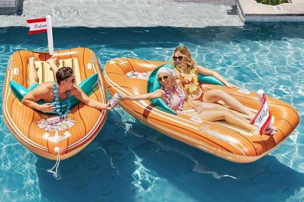 Amazon JOYIN Giant Boat Pool Float