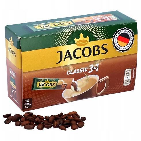 Káva v sáčcích Jacobs 180 g 10 ks Počet kusů v balení 10 ks.