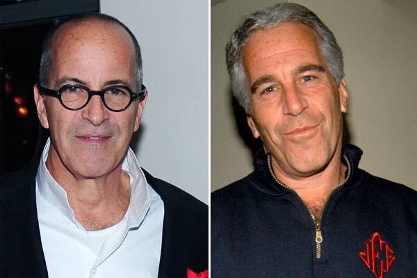 Mark Epstein (left), younger brother of Jeffrey Epstein.