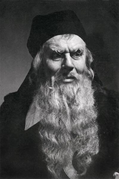 Pražský žid - 23.02.1946, Václav Vydra st. (Falu-Eliab) Foto: Josef Heinrich