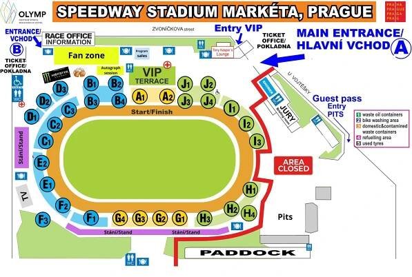 Ceny vstupenek + mapa - Speedway-prague.cz