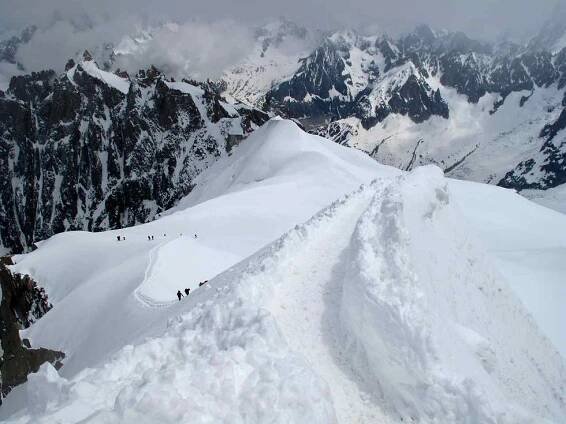 Bliss on the Aiguille du Midi - Mont Blanc