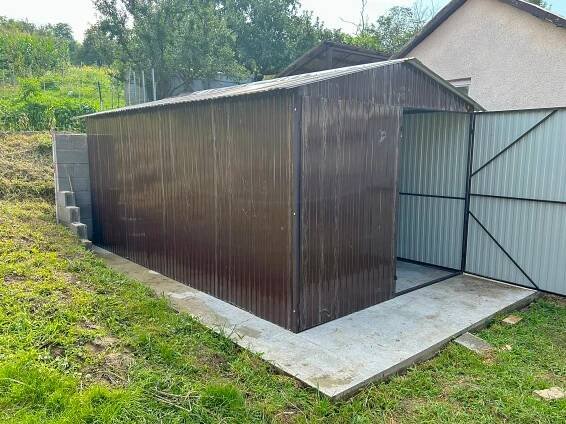 Plechová garáž 3x5 m - Profi-stahl