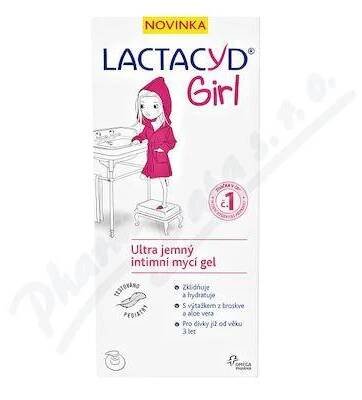Lactacyd Girl ultra jemný intimní mycí gel 200ml