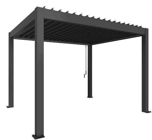 Biohort Pergola 3 x 3,5 tmavo sivá 312 x 367,5 cm nakúpiť v OBI