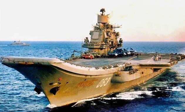 Russia Aircraft Carrier Admiral Kuznetsov